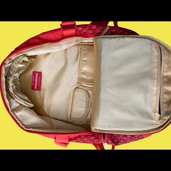 Sprayground Rython Red October yeezy back pack. - Picture 3 of 5